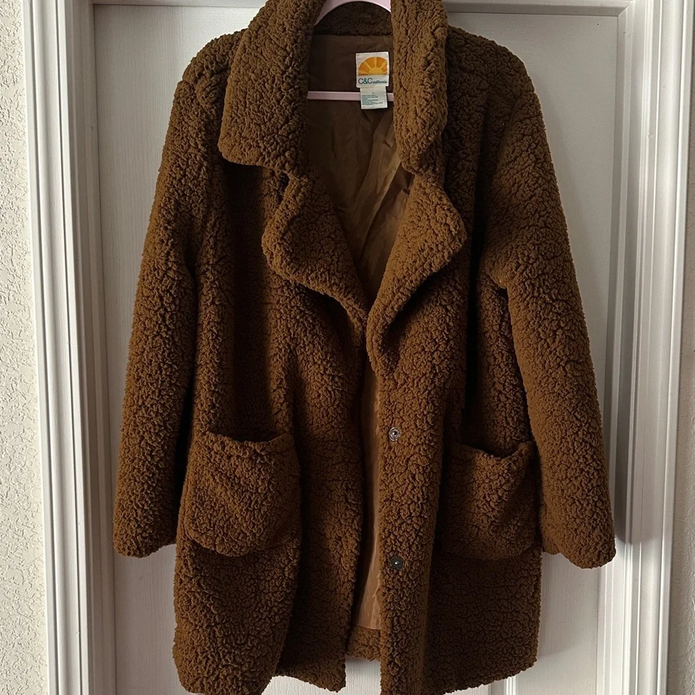 Chocolate Teddy Jacket - Picture 1 of 3